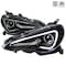 Spec-D Tuning 12-16 Scion Frs Sequential Signal Projector Headlights- Glossy Black LHP-FRS12BK-SQ-TM - alternate 1